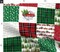 Cheater Quilt Rustic Christmas Plaid Tartan Red Truck Country Christmas Farmhouse Snowflakes Christmas Lights Snowflakes Trees Classic Custom Printed Fabric by Spoonflower Various Fabrics by the Yard or Fat Quarter